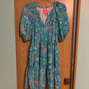 Lily dress size large excellent used condition, lining does have a small snag